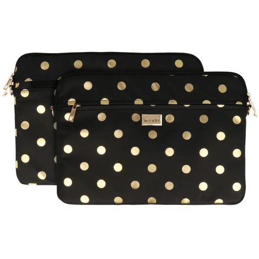 Wonder Sleeve Laptop 13-14 hüvelyk arany pöttyös - 1