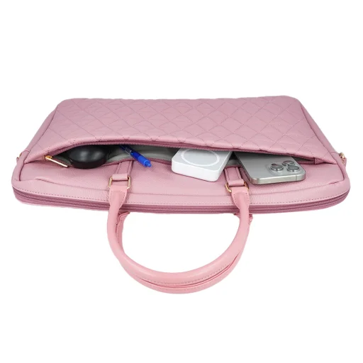  Csoda Aktatáska Laptop 17 colos pico steppelt rózsaszín - 4