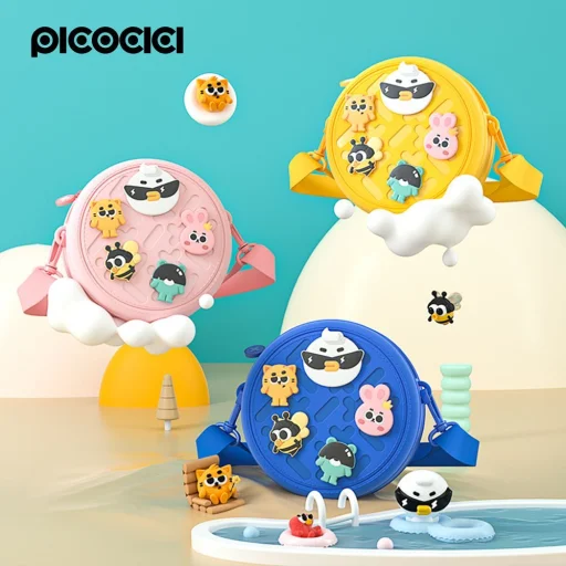 PICOCICI Kis kerek hátizsák k36 kék - 3