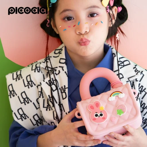 PICOCICI Gyerek táska rózsaszín K54 - 3