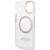Guess Metal Outline MagSafe iPhone 15 Plus / 14 Plus tok - arany thumbnail