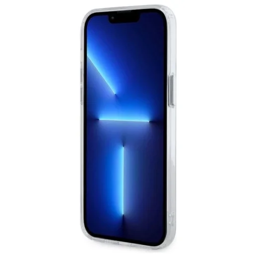 Karl Lagerfeld IML Fém Choupette Fej MagSafe iPhone 14 Pro Max tok - fehér - 5