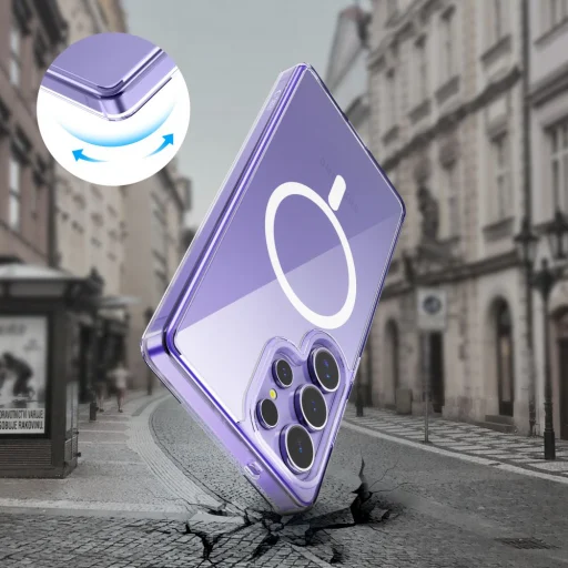 Tech-protect Flexair Hybrid Magsafe Galaxy S25 Ultra Clear Tok - 5