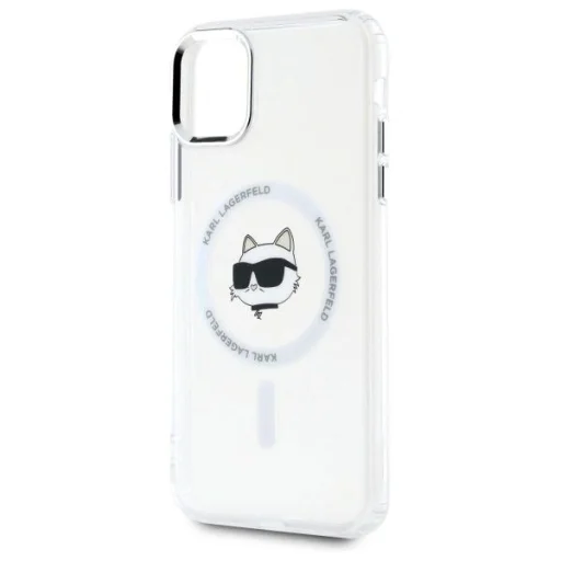 Karl Lagerfeld IML Metal Choupette Head MagSafe iPhone 11 tok - 6