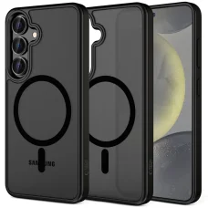 Tech-protect Magmat Magsafe Galaxy S25 Matte Black tok