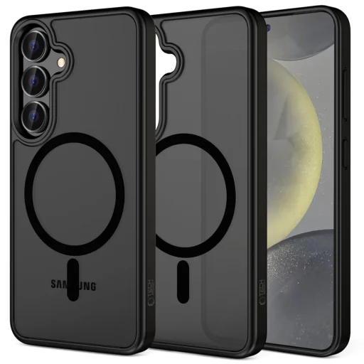 Tech-protect Magmat Magsafe Galaxy S25+ Plus Matte Black tok - 1