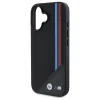  iPhone 16 Fekete BMW M Meshed Tricolor Stripes MagSafe tok thumbnail