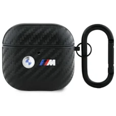 BMW Carbon Double Metal Logo AirPods 4 tok - fekete