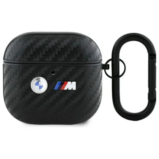 BMW Carbon Double Metal Logo AirPods 4 tok - fekete - 1