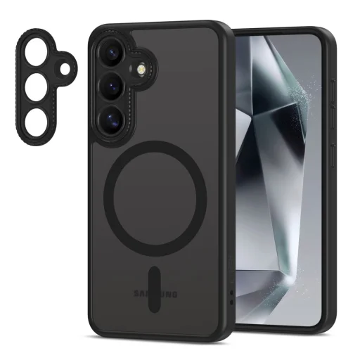 Tech-protect Magcam Magsafe Galaxy S25 Matte Black tok - 2