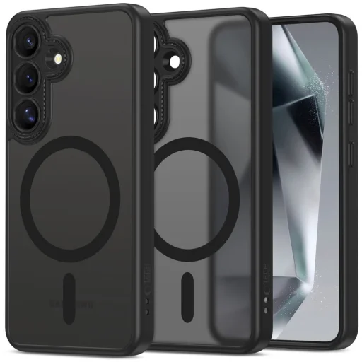 Tech-protect Magcam Magsafe Galaxy S25 Matte Black tok - 1