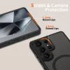 Samsung Galaxy S25 Ultra Tech-protect Magcam Magsafe matt fekete tok thumbnail