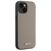  iPhone 15 bézs DKNY Grained Metal Logo MagSafe tok thumbnail