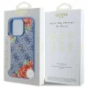  iPhone 16 Pro kék Guess 4G Flowers Print MagSafe tok - 8