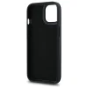  iPhone 15 Karl Lagerfeld 3D Rubber Signature tok - fekete thumbnail