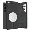 Tech-protect Liquid Silicone Magsafe Galaxy S25 Ultra Fekete tok thumbnail