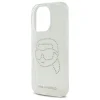  iPhone 16 Pro KLHCP16LHKHDCELT (IML Rhinestones K Head) Karl Lagerfeld tok átlátszó tok thumbnail