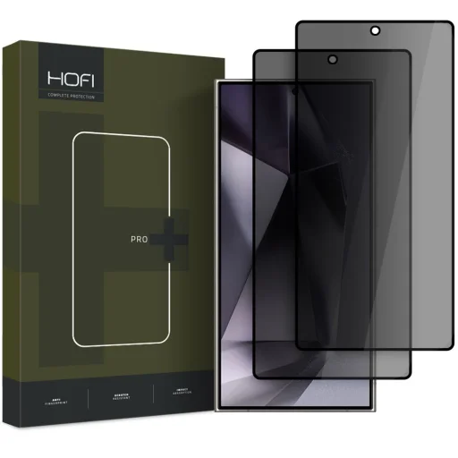 Hofi Anti Spy Glass Pro+ 2-csomag Galaxy S25 Ultra adatvédelmi üvegfólia - 1