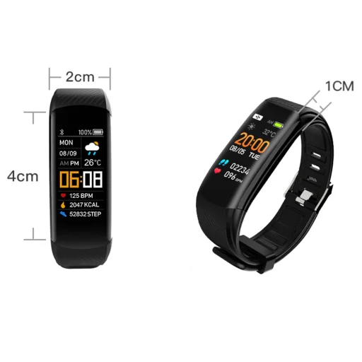 Blavec Smartband SB01 Active (SB01-B) fekete - 4
