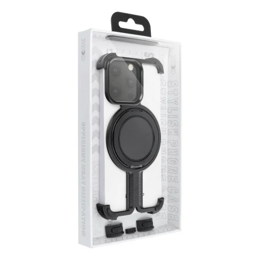 TITANIUM Bracket tok iPhone 15 fekete - 10