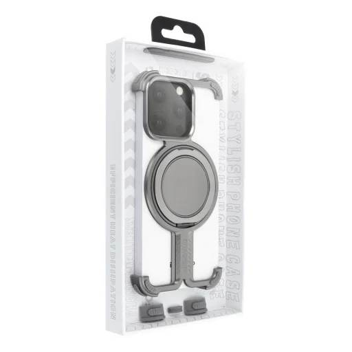 TITANIUM Bracket tok iPhone 16 Plus ezüst - 8