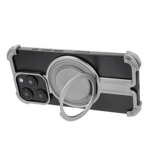 TITANIUM Bracket tok iPhone 16 Plus ezüst - 11