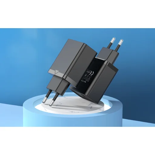1-portos USB-C Fali Töltő (30W) Fekete - 2