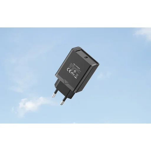 1-portos USB-C Fali Töltő (30W) Fekete - 4
