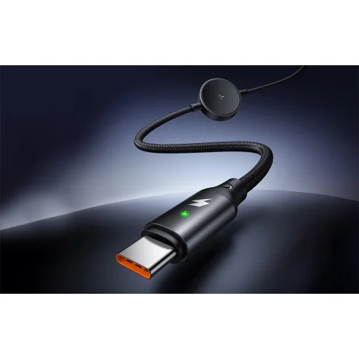 Mcdodo CA-4170 2 az 1-ben USB-C kábel + Samsung Watch vezeték nélküli töltő, 60W, 1.5m - 5