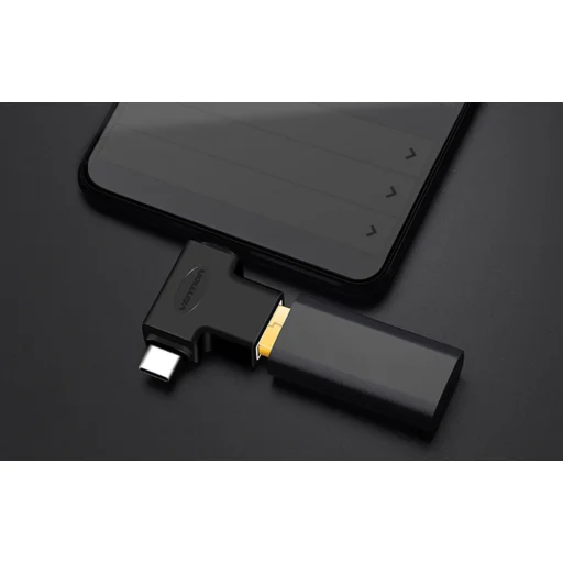 OTG USB 3.0-ról USB-C és Micro USB adapter Vention CDIB0 - 8