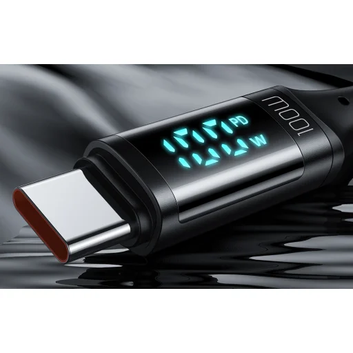 Mcdodo CA-1100 USB-C - USB-C kábel, 100W, 1,2m (fekete) - 6