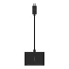 Belkin USB-C-ről VGA-ra + Töltő Adapter (60W PD) - Fekete - 6