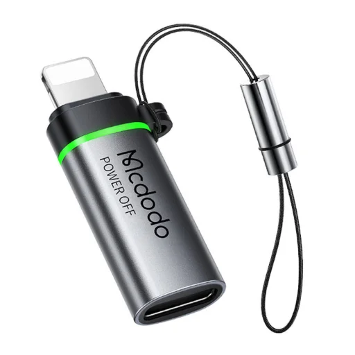 Mcdodo OT-2590 USB-C - Lightning Átalakító Automatikus Kikapcsolás Adapter - 3