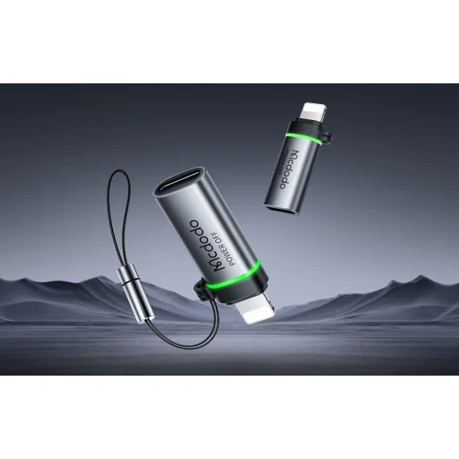 Mcdodo OT-2590 USB-C - Lightning Átalakító Automatikus Kikapcsolás Adapter - 5