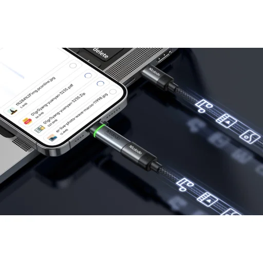 Mcdodo OT-2590 USB-C - Lightning Átalakító Automatikus Kikapcsolás Adapter - 7
