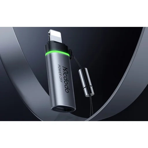 Mcdodo OT-2590 USB-C - Lightning Átalakító Automatikus Kikapcsolás Adapter - 8