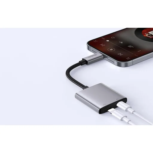 2 az 1-ben Audio Adapter Mcdodo CA-5560 2 az 1-ben Lightning - 2x Lightning - 2
