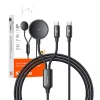 Mcdodo CA-4210 2 az 1-ben USB-C kábel + Samsung Watch töltő, 60W, 1,2m thumbnail