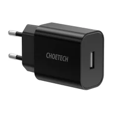 Fali töltő Choetech Q5002 12W USB-A (fekete)