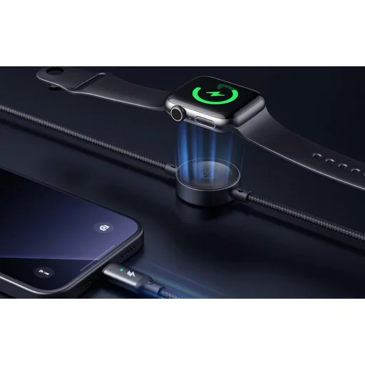 Mcdodo CA-5680 2 az 1-ben 36W USB-C Lightning és Apple Watch töltőkábel 1,5m - 9