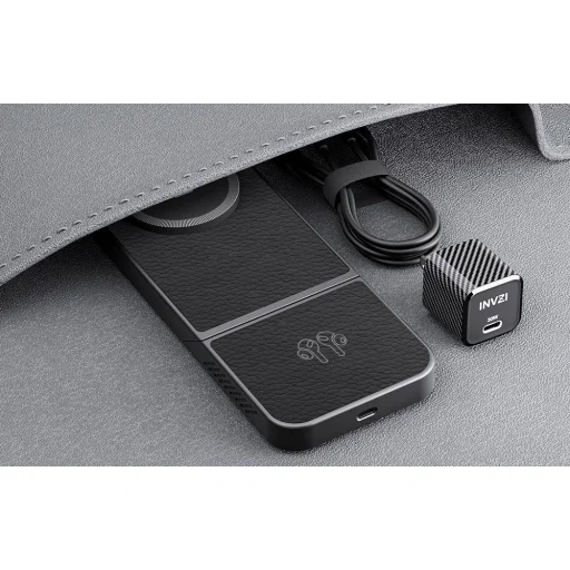 Vezeték nélküli töltő, INVZI, MGF7W, 3 az 1-ben, 15W - 6