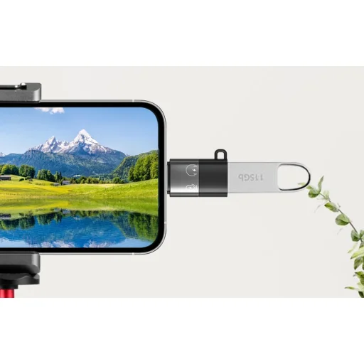 Puluz PU649B USB-C - Lightning OTG Adapter - 3