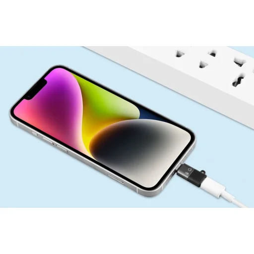 Puluz PU649B USB-C - Lightning OTG Adapter - 4