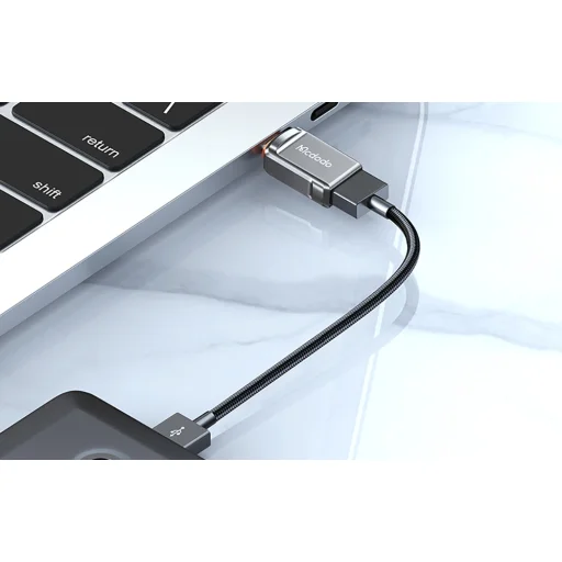 USB 3.0 - USB-C adapter, Mcdodo OT-8730 (szürke) - 8