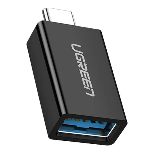 UGREEN US173 USB-A 3.0 USB-C 3.1 adapter (fekete) - 3