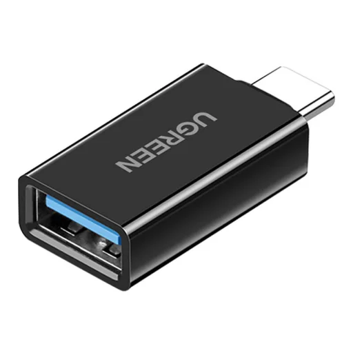 UGREEN US173 USB-A 3.0 USB-C 3.1 adapter (fekete) - 4