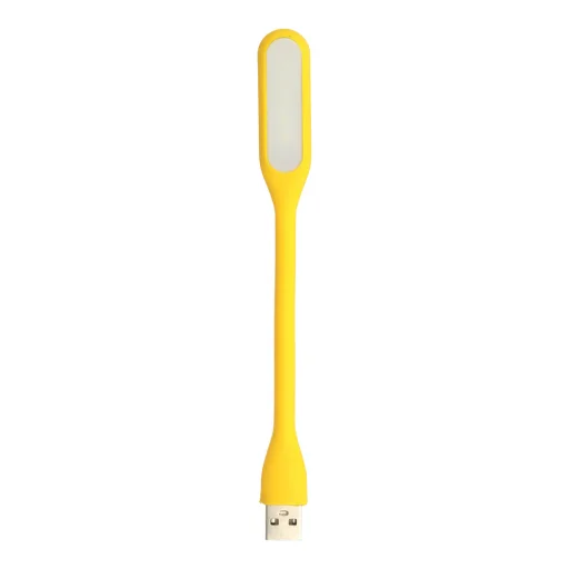 Mini LED Lámpa Szilikon USB Sárga, Termék kategóriája: LED Világítások - 1