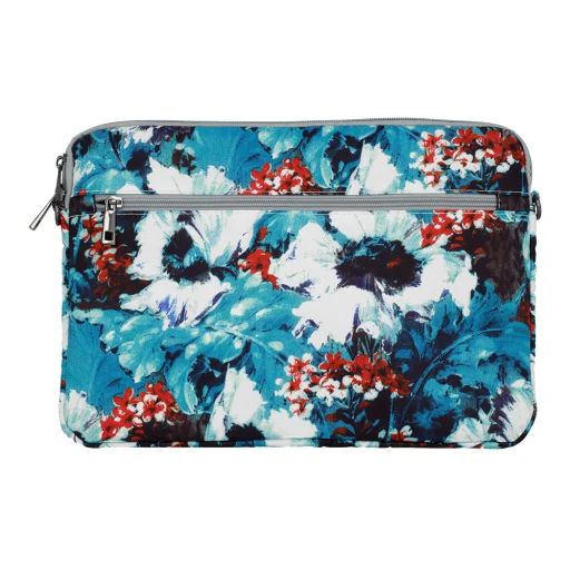 Wonder Sleeve Tablet 10 hüvelykes fehér pipacsok tok - 3