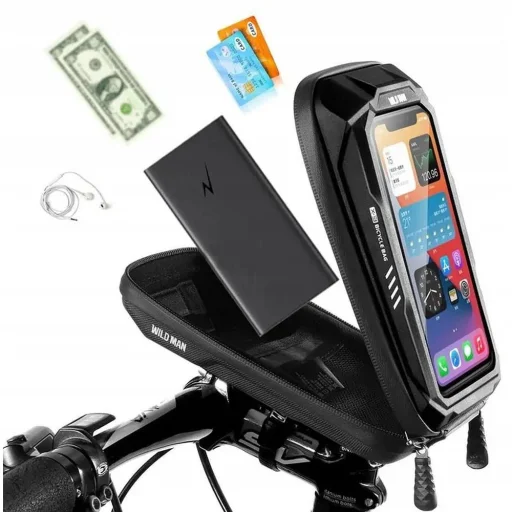 WILDMAN kormányra szerelhető utazótáska cipzárral X3 0,5L fekete - 5