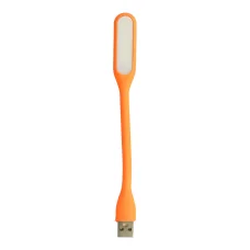 Mini LED Lámpa Szilikon USB Narancs